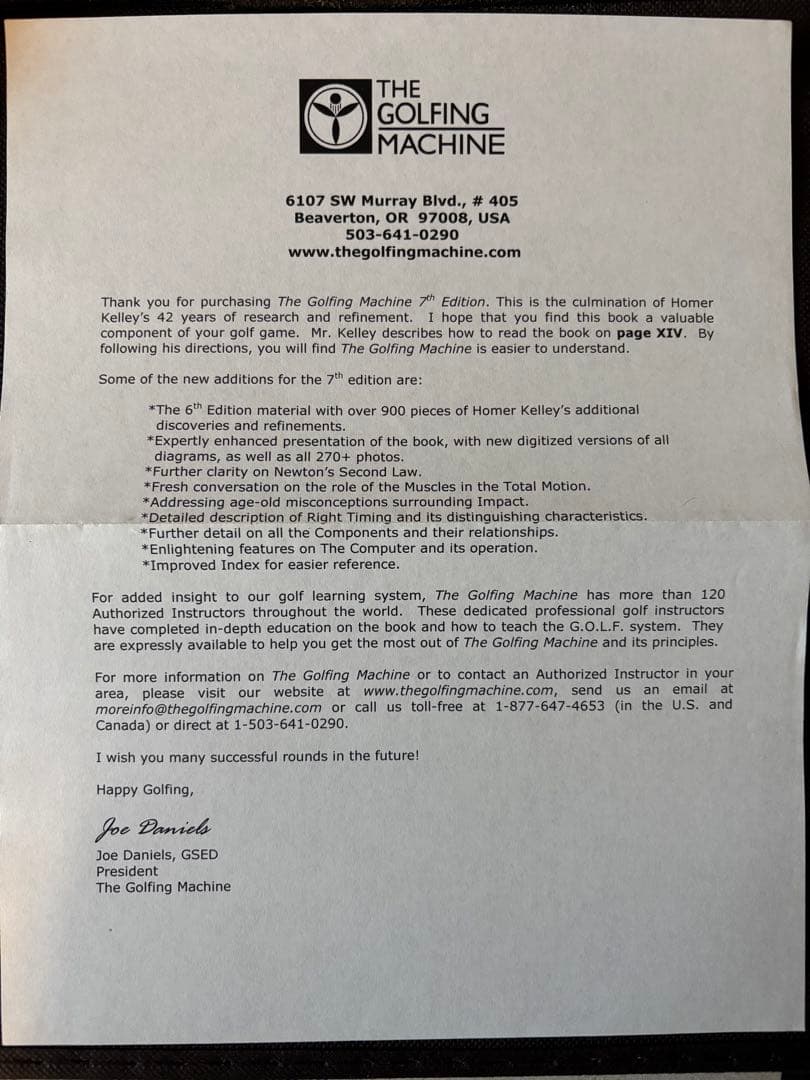 The Golfing Machine 【golf55】