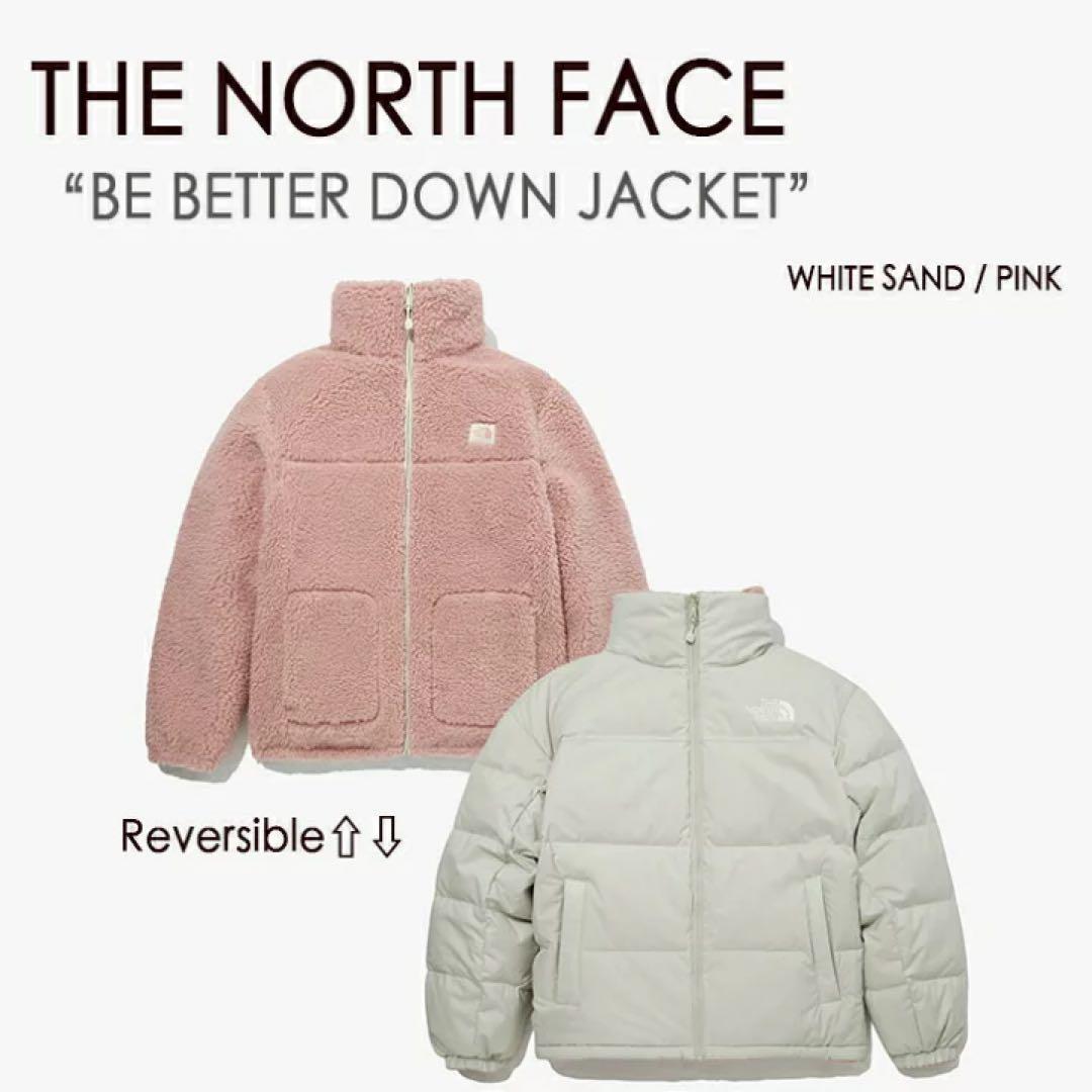 海外限定　ノースフェイス　BE BETTER DOWN JACKET ピンク　M