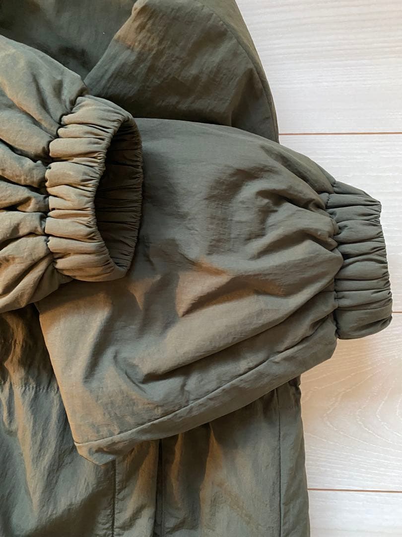 DISCOAT ミリタリーコート カーキ