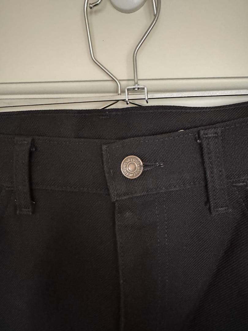 90年代初期　Levi's 黒 スタプレ34/32 USA製