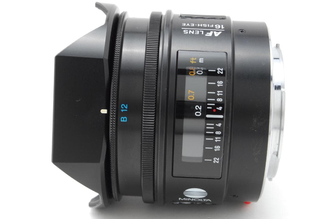 美品 Minolta AF 16mm f/2.8 Fish Eye #319