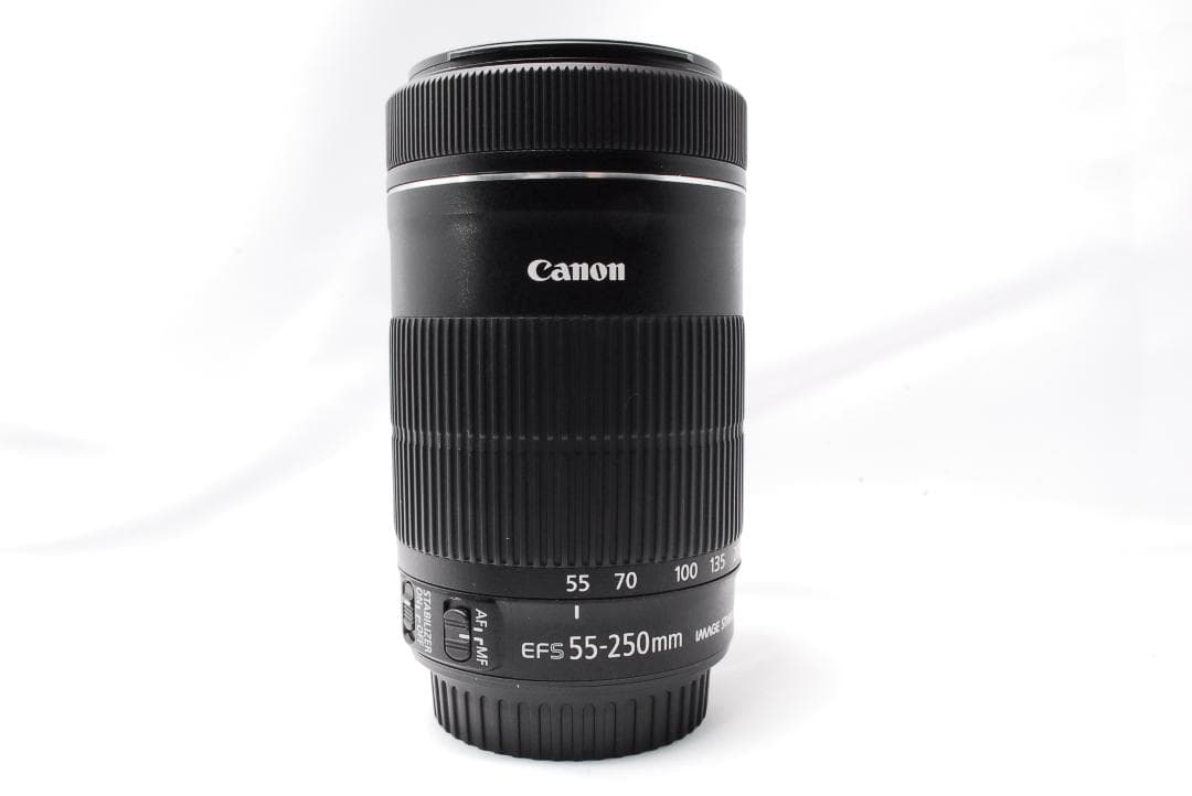美品 手ぶれ補正 キャノン EF-S 55-250mm IS STM 望遠レンズ