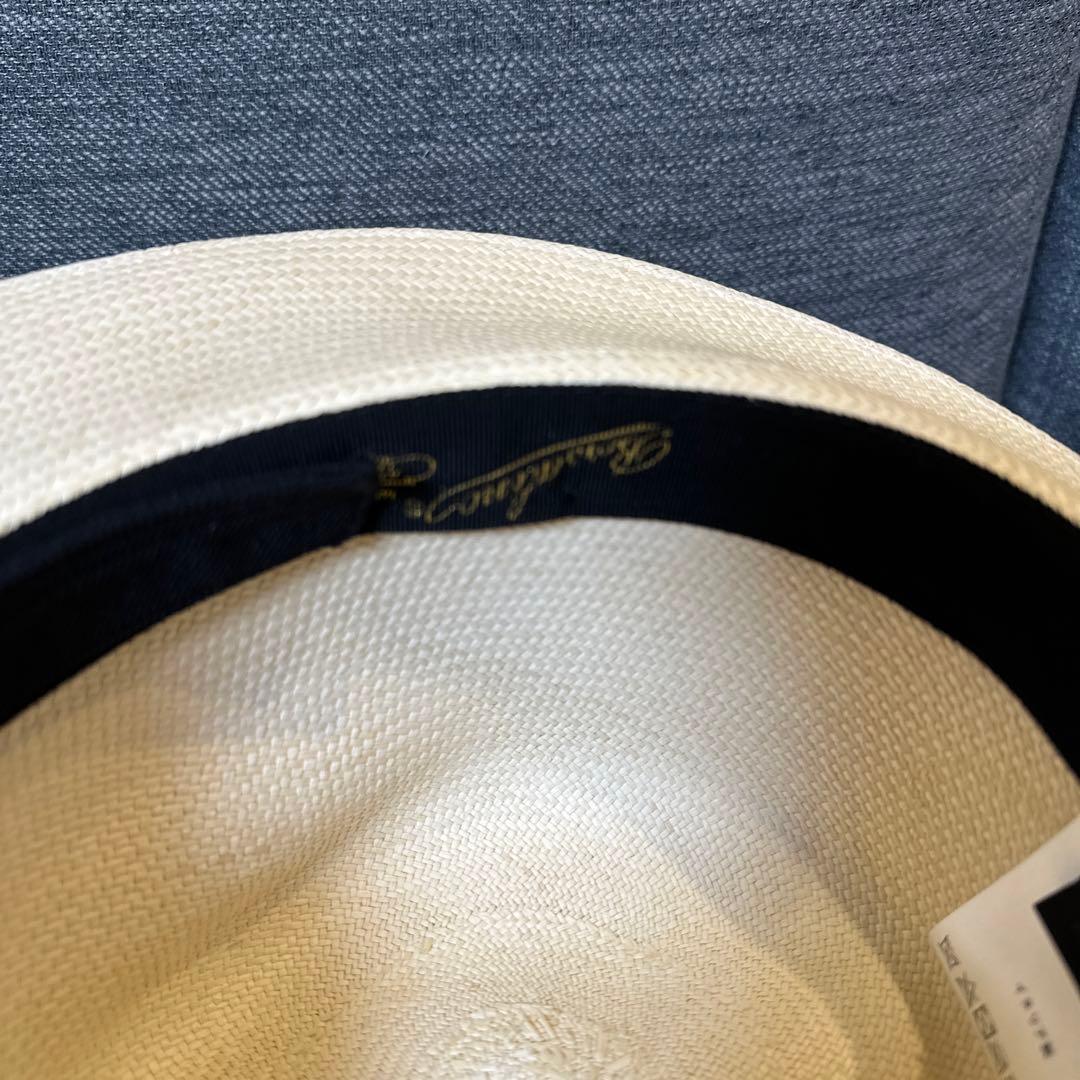 【新品未使用】borsalino ボルサリーノ パナマハット サイズM