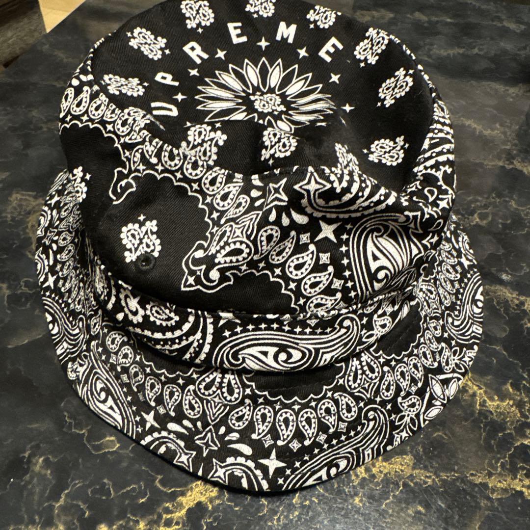 帽子 Supreme Bandana Crusher \"Black\" M/L