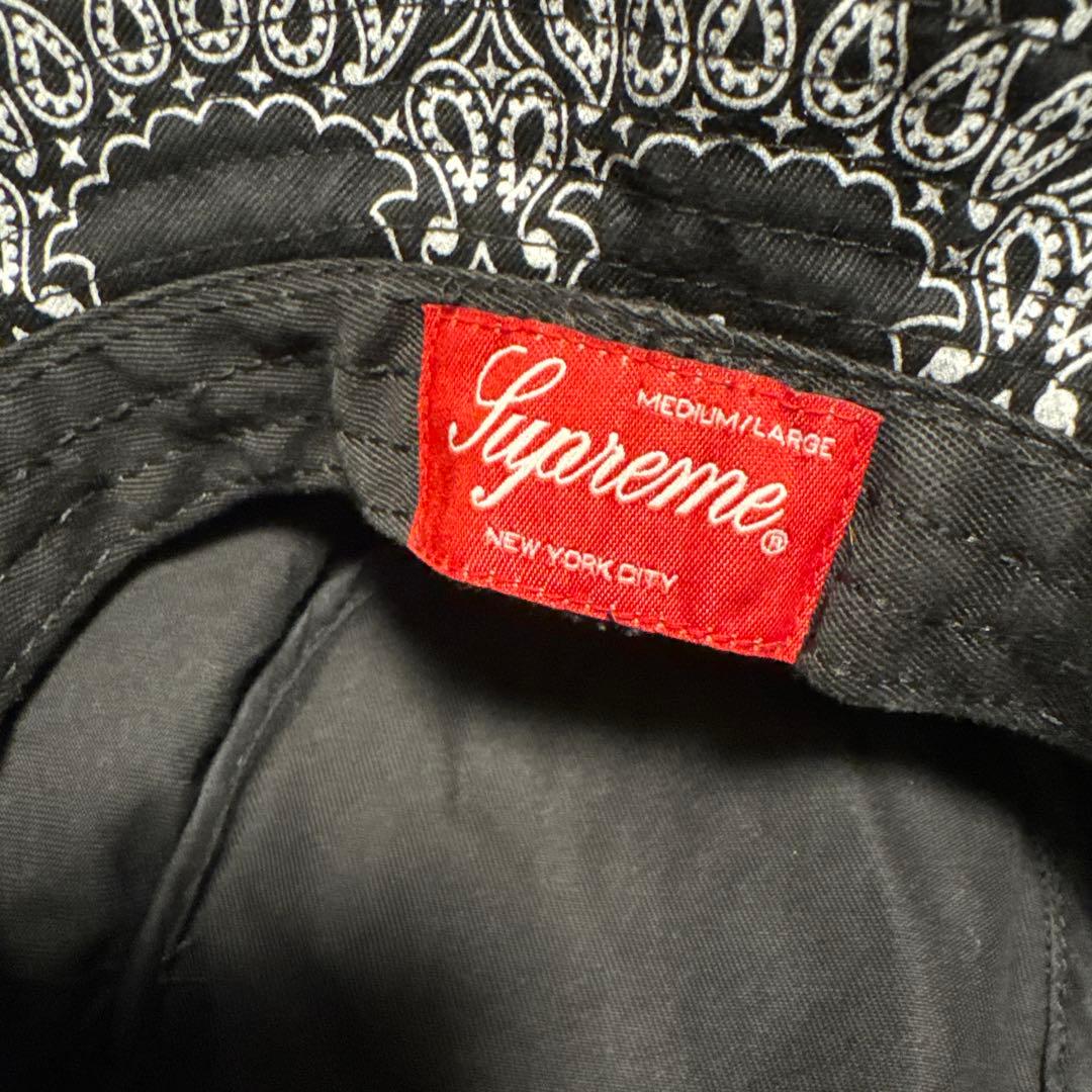 帽子 Supreme Bandana Crusher \"Black\" M/L