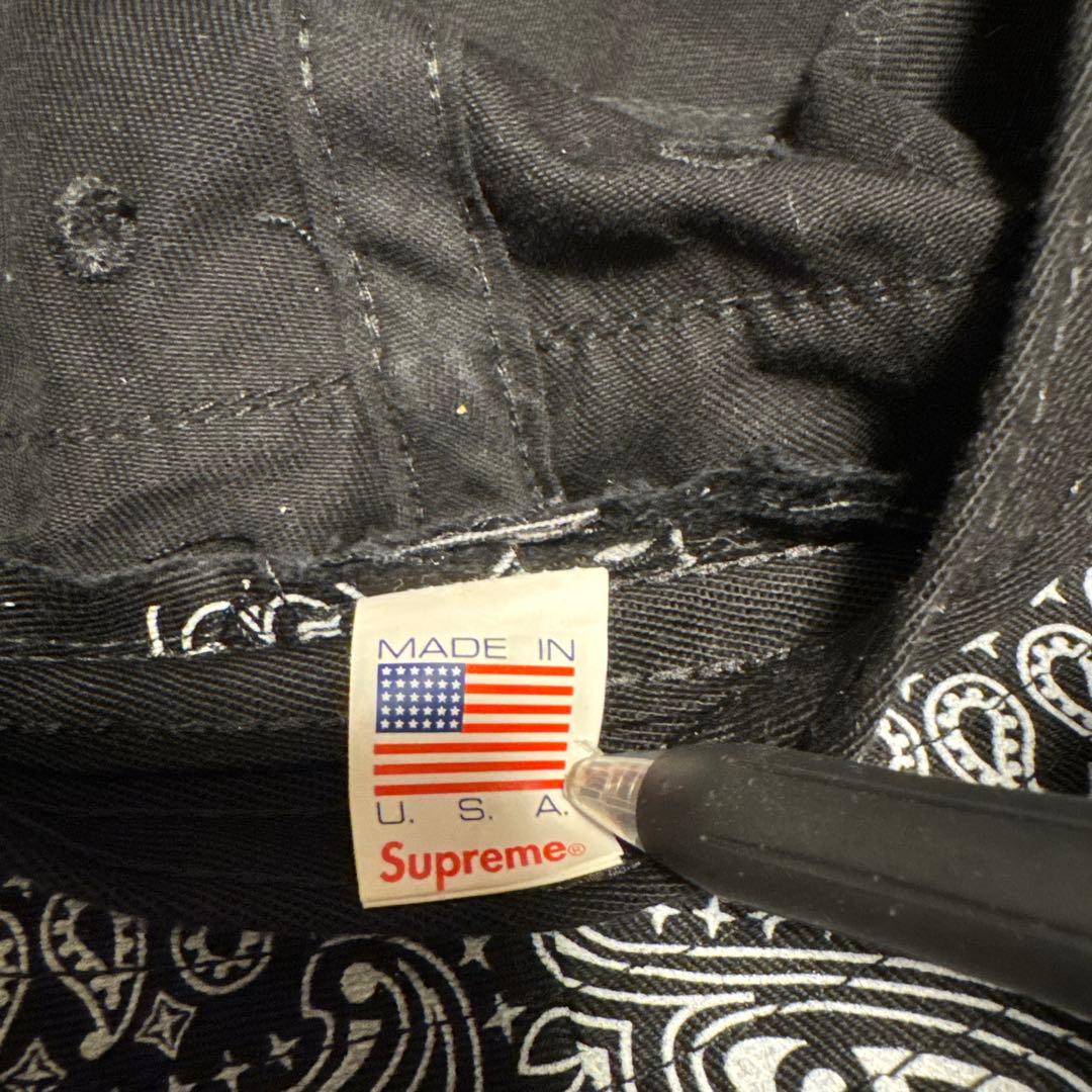 帽子 Supreme Bandana Crusher \"Black\" M/L