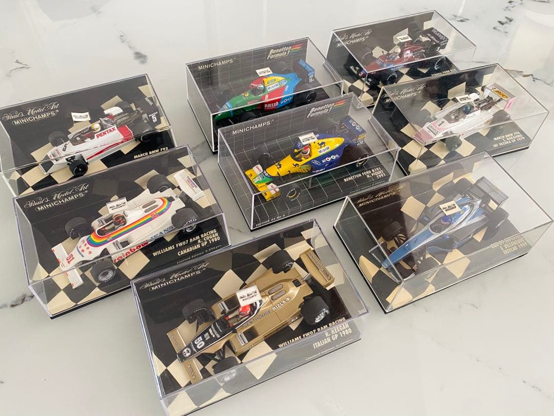 カ*ズ様 MINICHAMPS・ミニカー8台セット・1/43 スケール