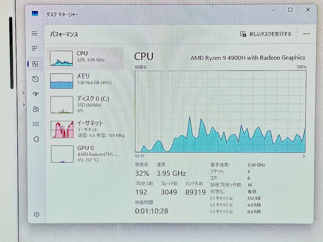 Beelink GTR4 R9 ミニpc Ryzen 4900H ジャンク