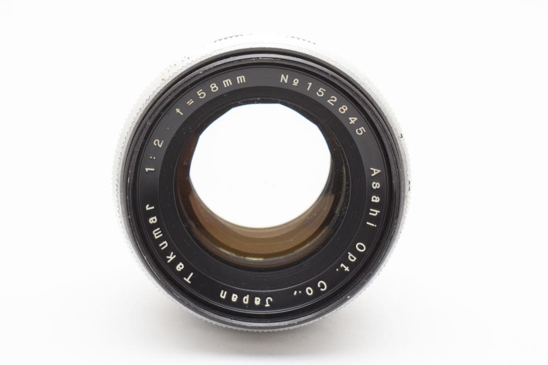 【希少レンズ】 Asahi Takumar 58mm F2 Y180