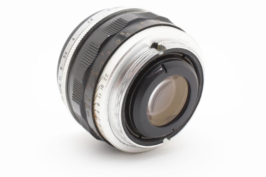 【希少レンズ】 Asahi Takumar 58mm F2 Y180