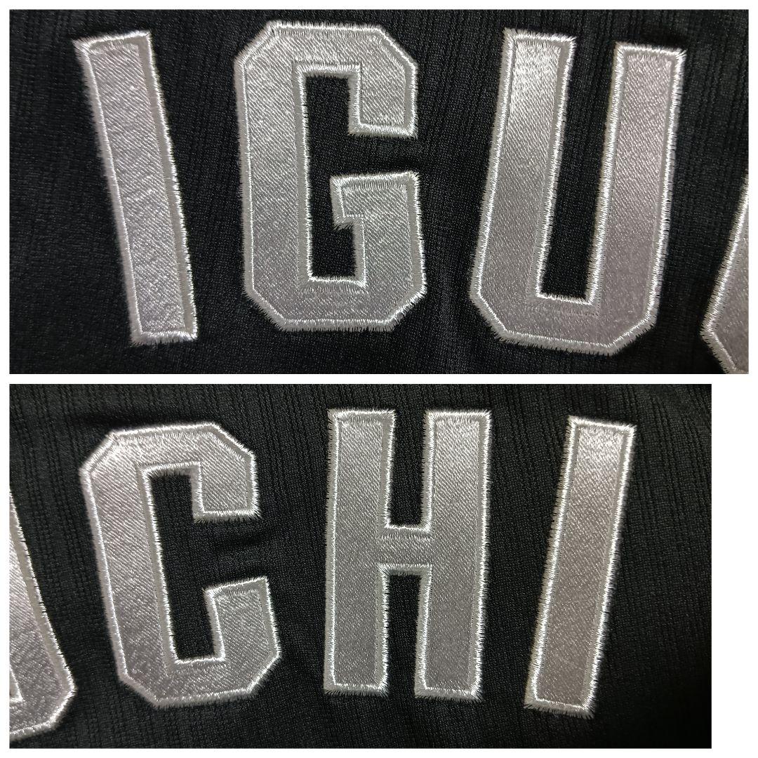 マジェスティック 千葉ロッテ 井口資仁 復刻ビジター刺繍ユニフォーム 紙タグ付き