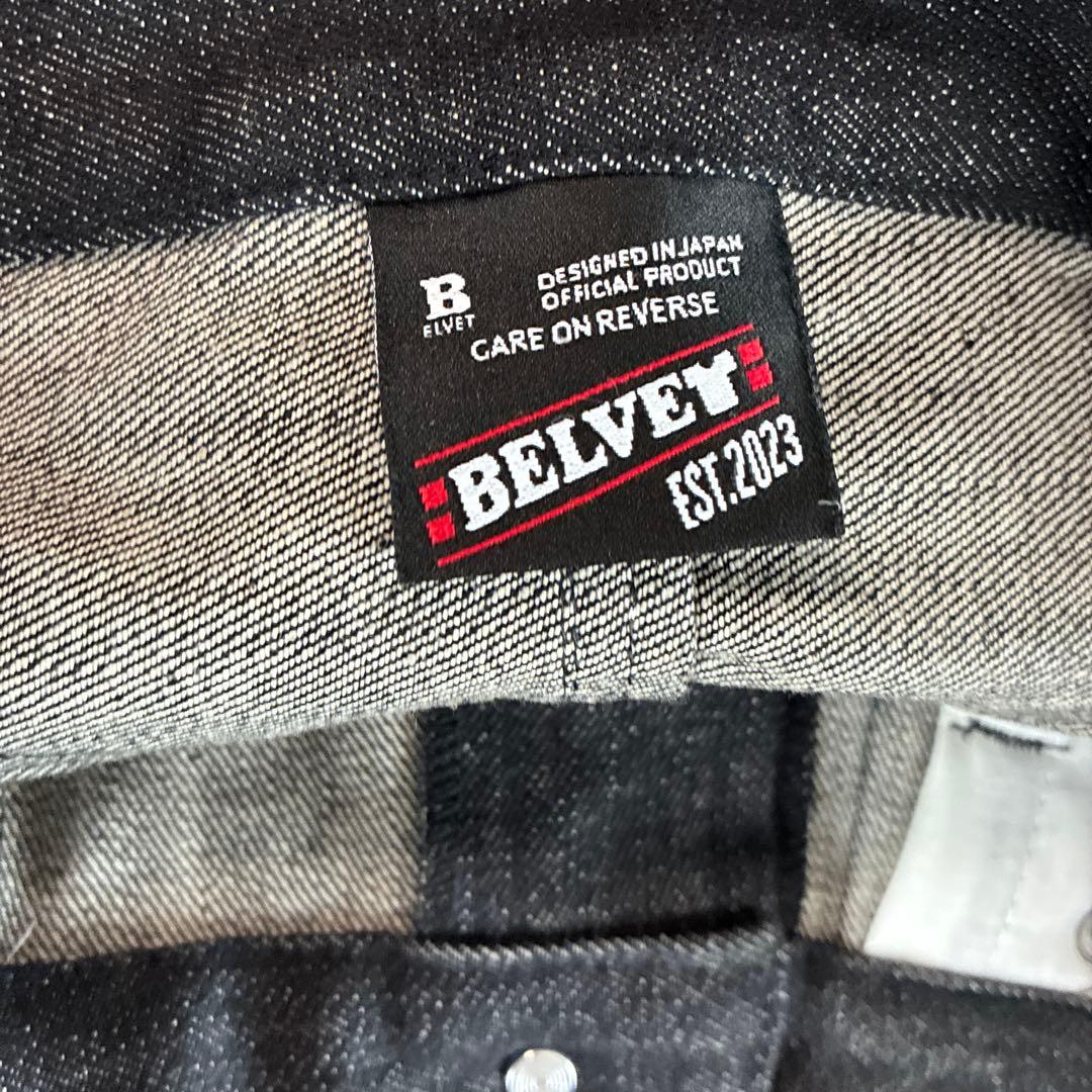 ベルベット　VELVET リジットデニム　バギー サイズ M