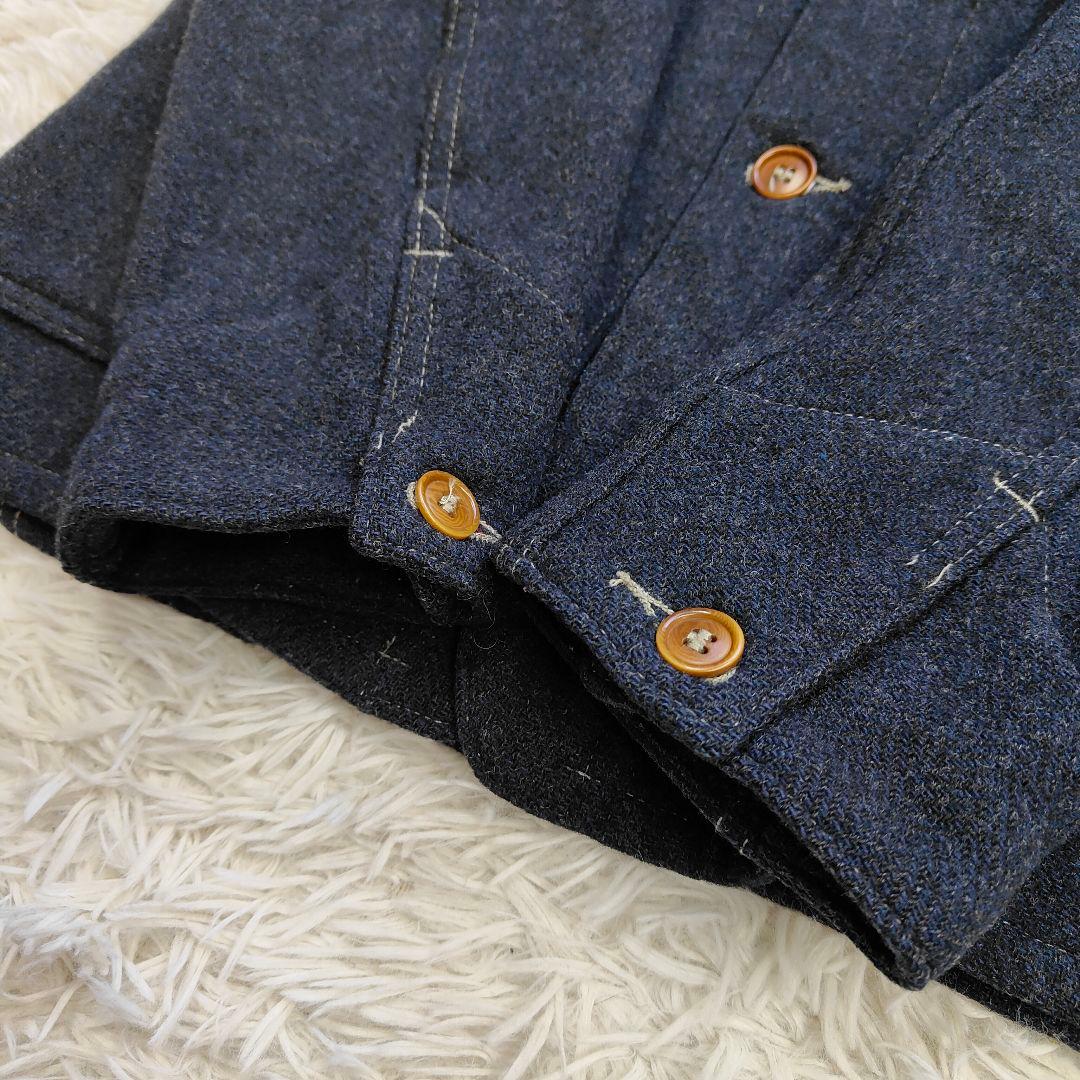 ポストオーバーオール スイートベア ネイビー フードウール