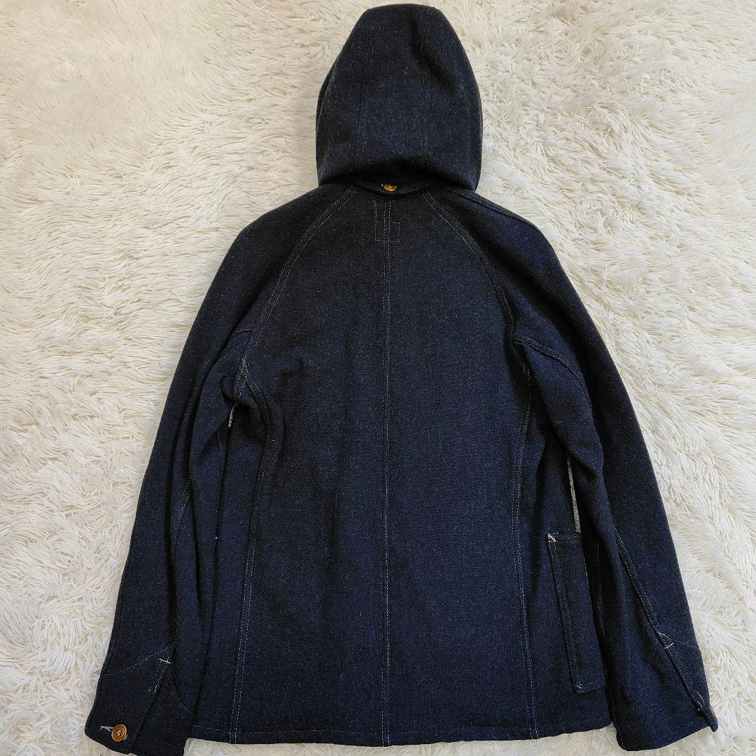 ポストオーバーオール スイートベア ネイビー フードウール