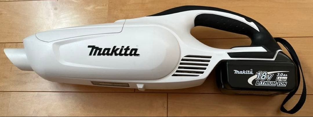 Makita 18V充電式掃除機 CL182FD ブラシノズル、起き台付き