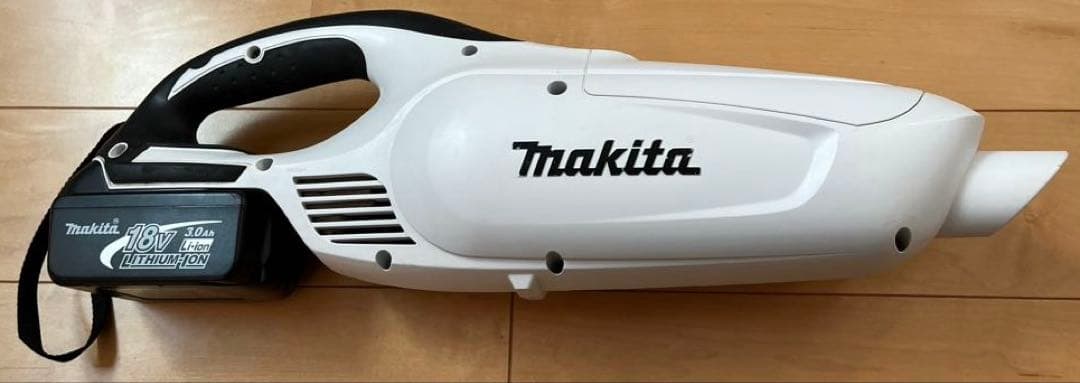 Makita 18V充電式掃除機 CL182FD ブラシノズル、起き台付き