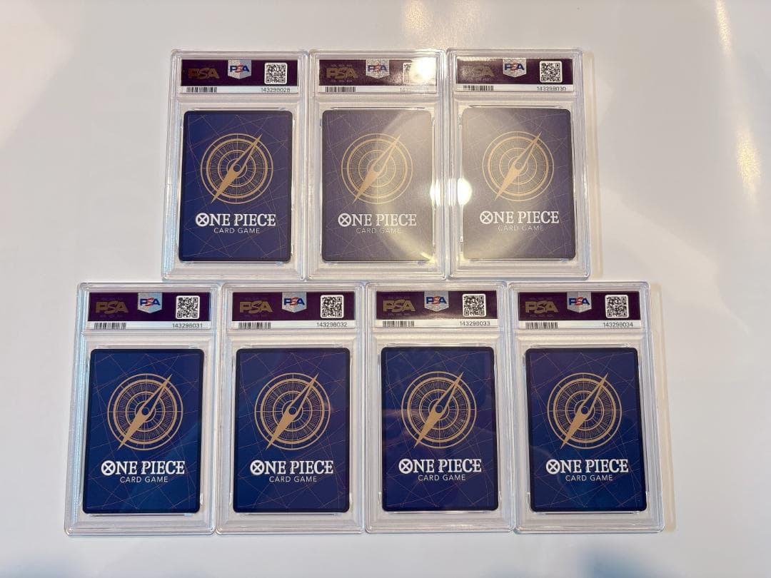 【オールPSA10 ７連番】ルフィ P-110 ワンピースデイ25 プレミアム