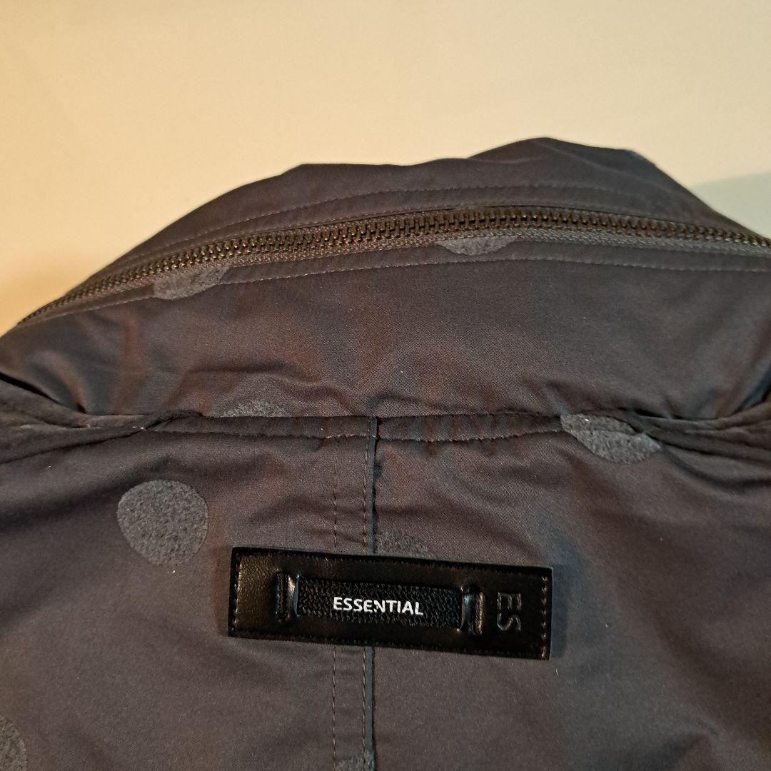 新品未使用【ダブスタエッセンシャル】約5万異素材ドット柄　ギャザリングブルゾン