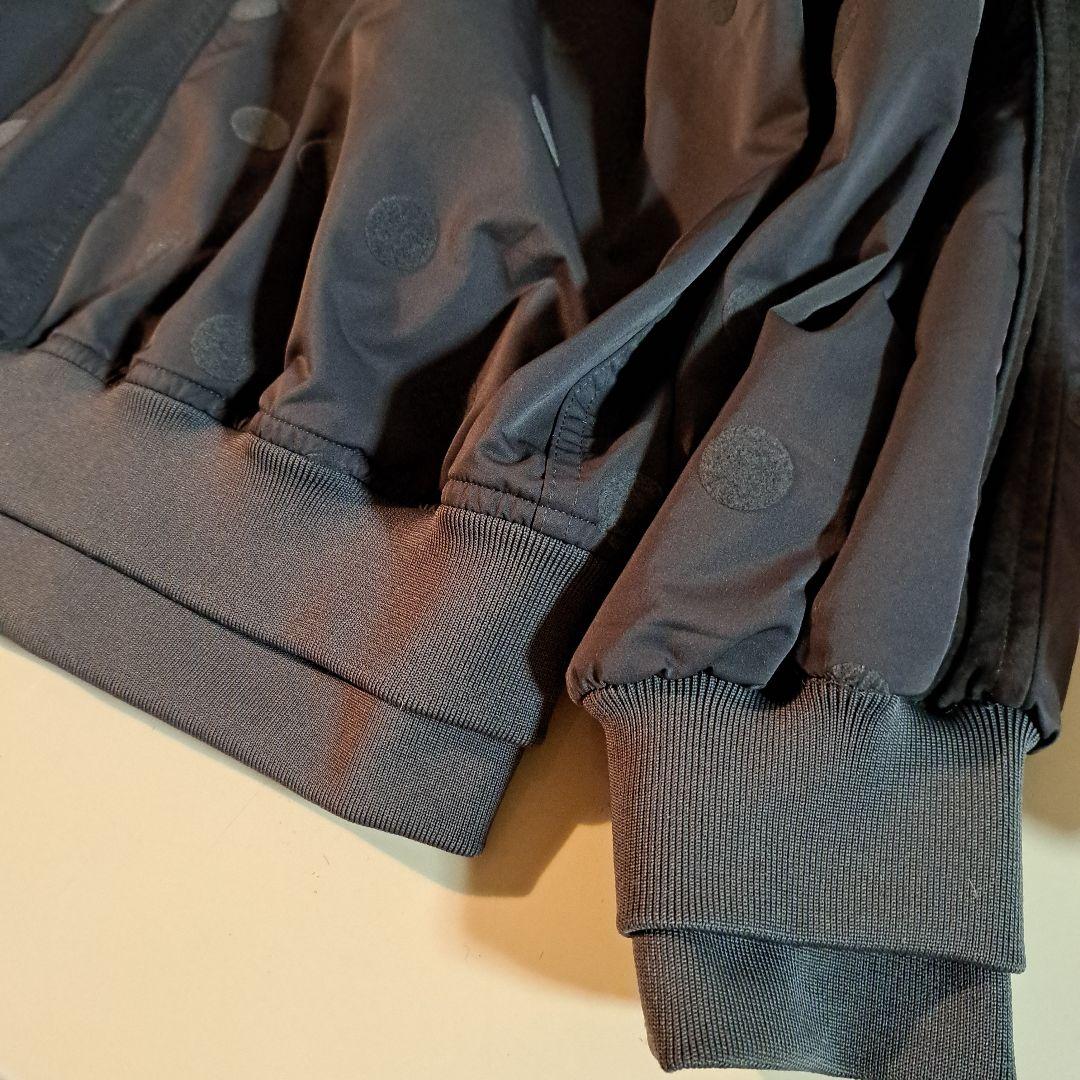 新品未使用【ダブスタエッセンシャル】約5万異素材ドット柄　ギャザリングブルゾン