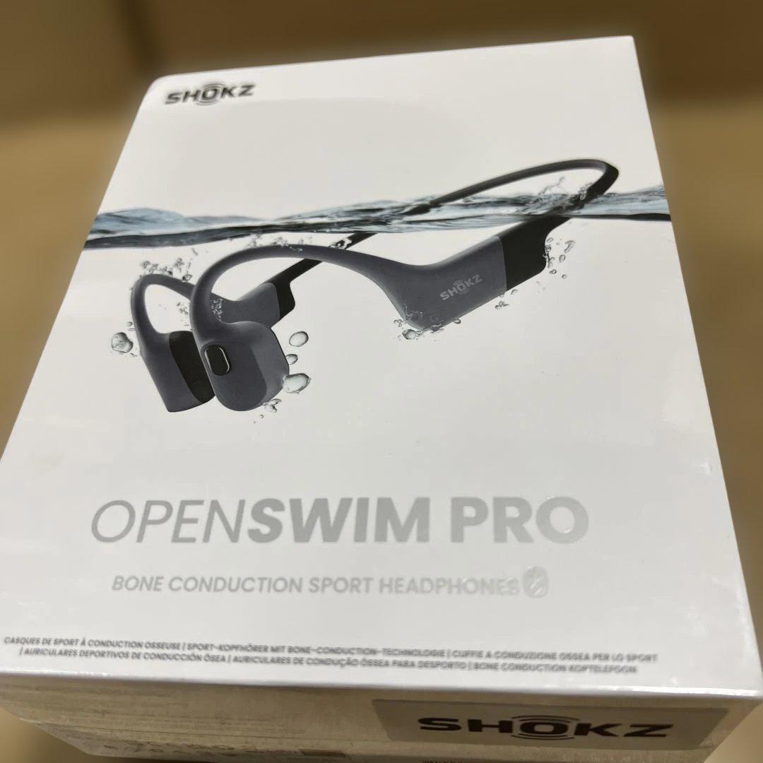 新品 Shokz ショックス OpenSwim Pro オープンイヤー グレー