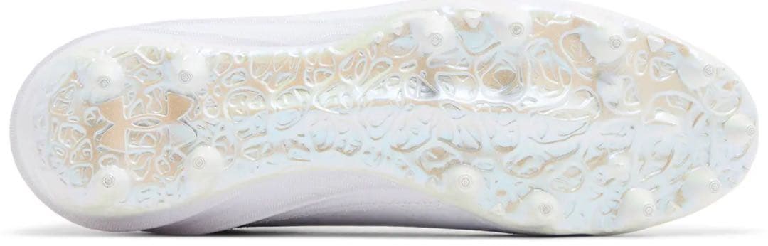 アンダーアーマー 27 アメフト スパイク シューズ 白 靴 クリート