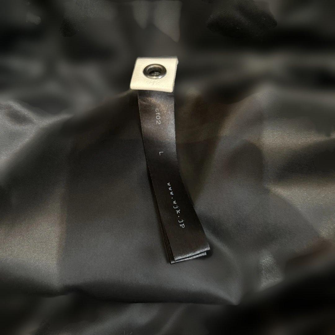 定価7万程　wjk ダウンベスト riri 白タグフード　2way 着脱可　高級