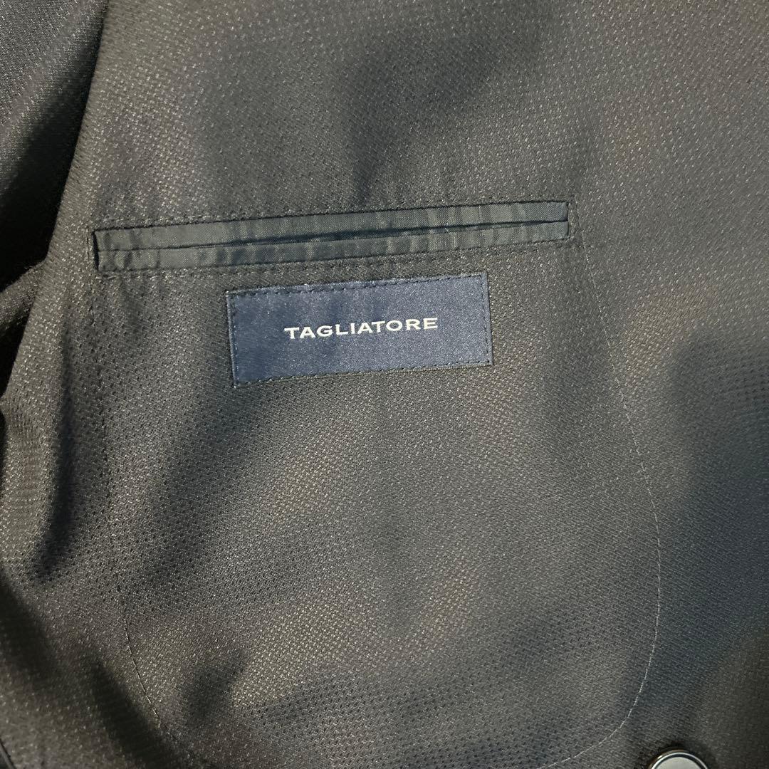 未使用 TAGLIATORE ネイビー ダブルブレストジャケット
