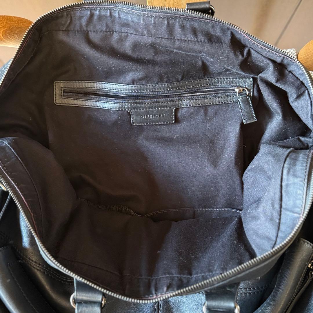 GIVENCHY メンズ 2way レザーボストンバッグ ナイチンゲール