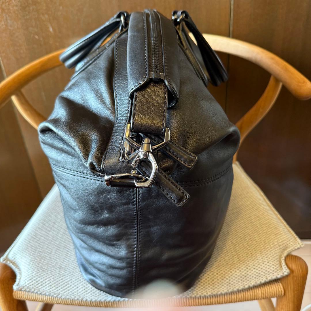 GIVENCHY メンズ 2way レザーボストンバッグ ナイチンゲール