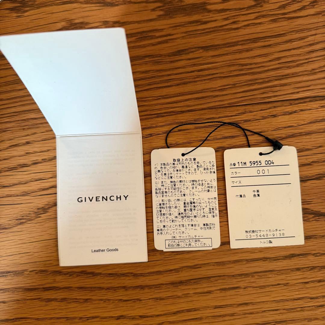 GIVENCHY メンズ 2way レザーボストンバッグ ナイチンゲール