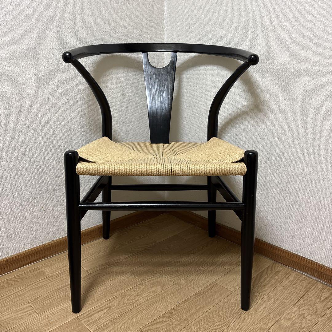 専用 ペーパーコード北欧デザイン　 Yチェア ブラック　リプロダクト品　 イス
