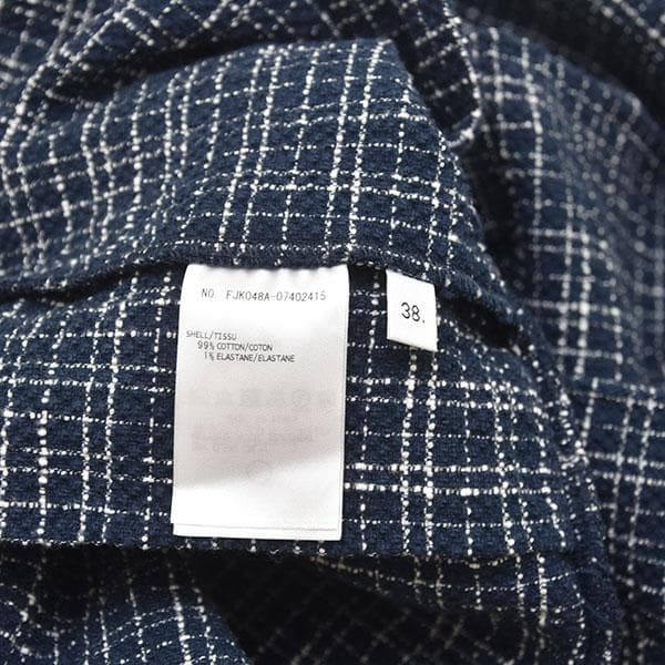 ほぼ新品❤️トムブラウン ツイード ミニ プリーツスカート 38