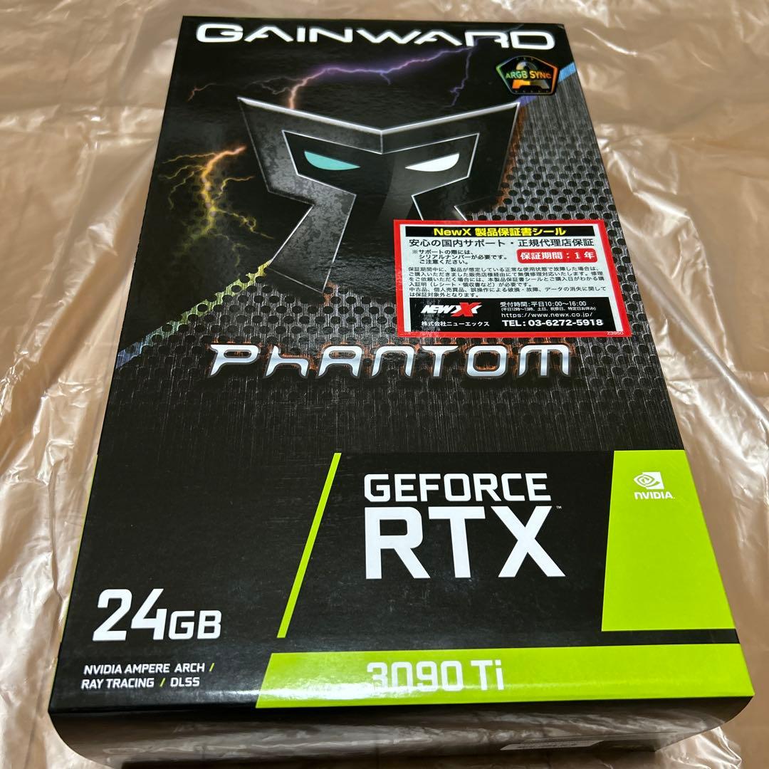グラフィックボード・グラボ・ビデオカード GAINWARD GeForce RTX3090Ti PHANTOM 24GB