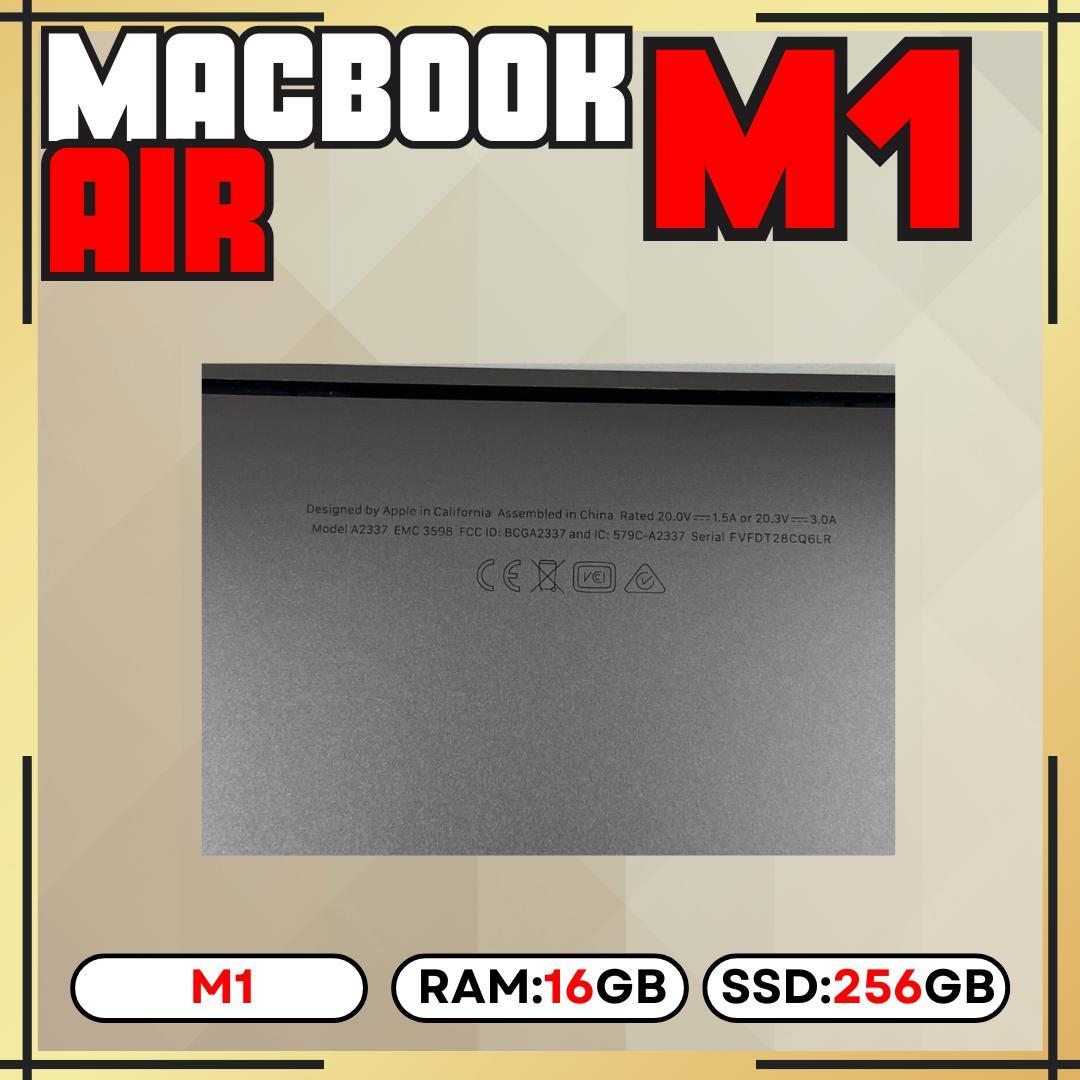 【上位カスタム】MacBook AIR M1｜16GB｜256GB ｜ 87％