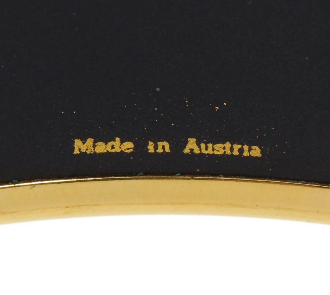 Q2205 美品 エルメス エマイユGM 七宝焼き バングル ブレスレット