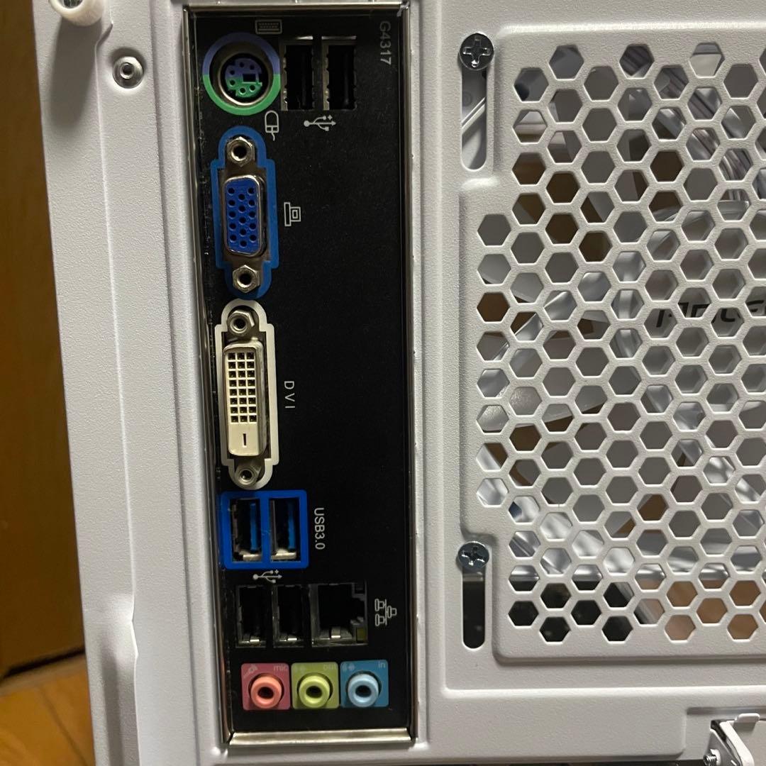 自作ゲーミングPC GTX1060 i7 FPSゲームプレイ可