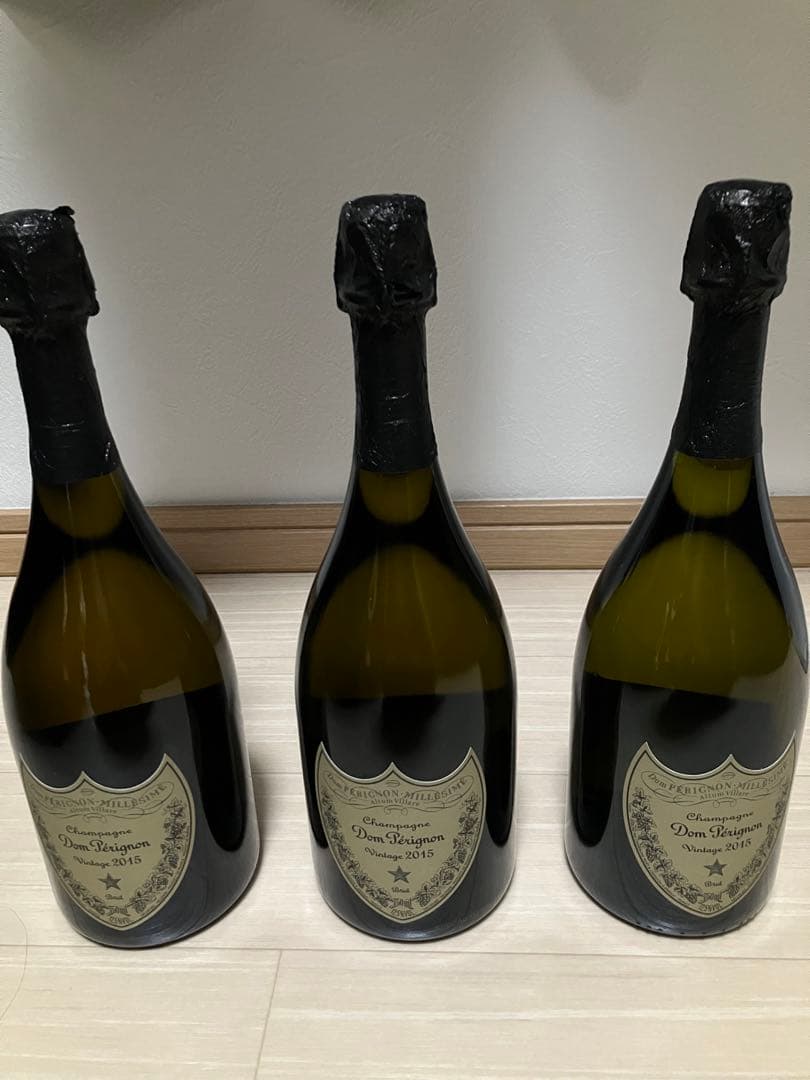 ドンペリ Dom Pérignon Vintage 3本　シャンパン