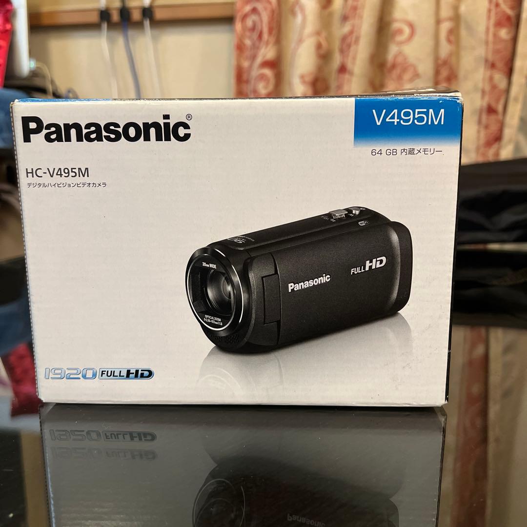 Panasonic V495M+3脚GX-S 6400+未使用バッテリー