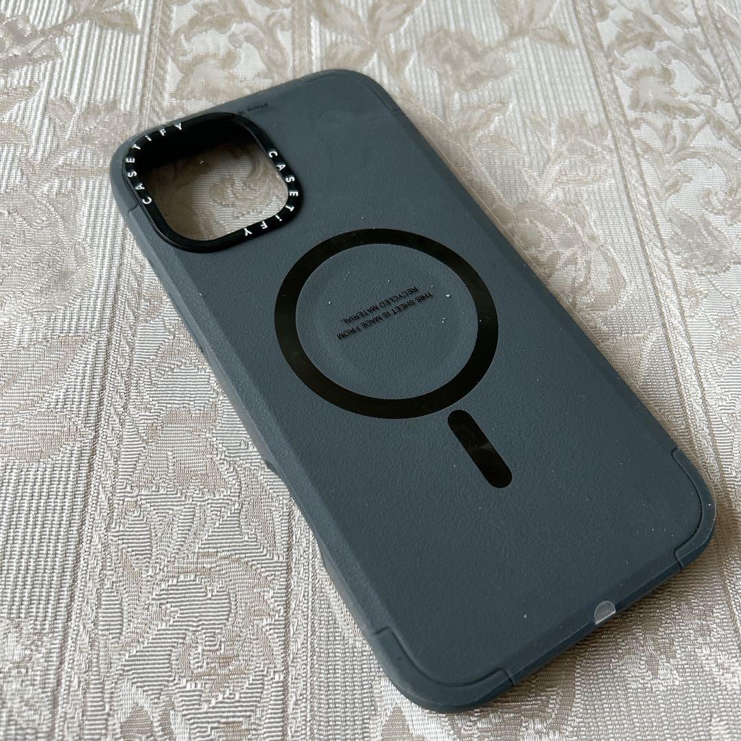 CASETiFY フォースケース iPhone 16 Plus グレー