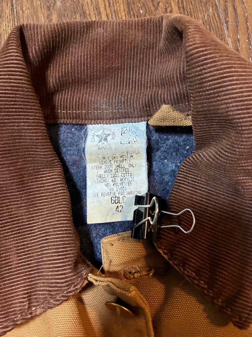 Carhartt カバーオール チョアコート 米国 USA 6BLC