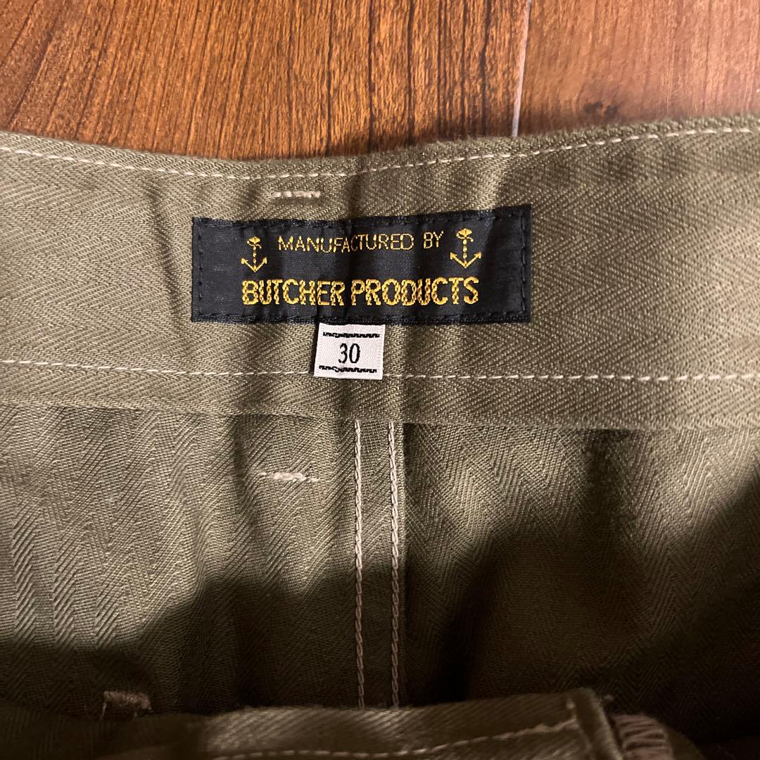 butcherproducts ヘリンボーン パンツ w30 atlast