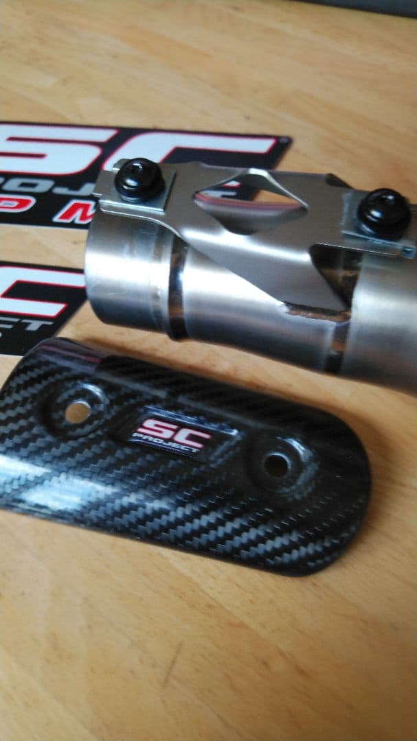 SC-PROJECT GP-M2 ZX6R スリップオンサイレンサー消音 美品