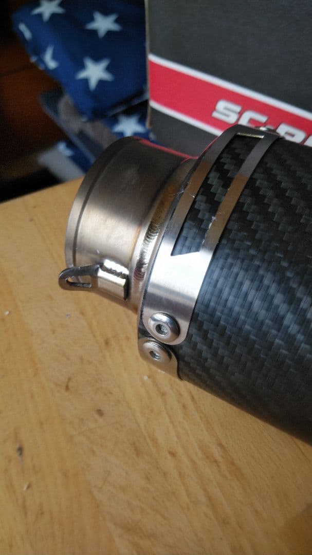 SC-PROJECT GP-M2 ZX6R スリップオンサイレンサー消音 美品