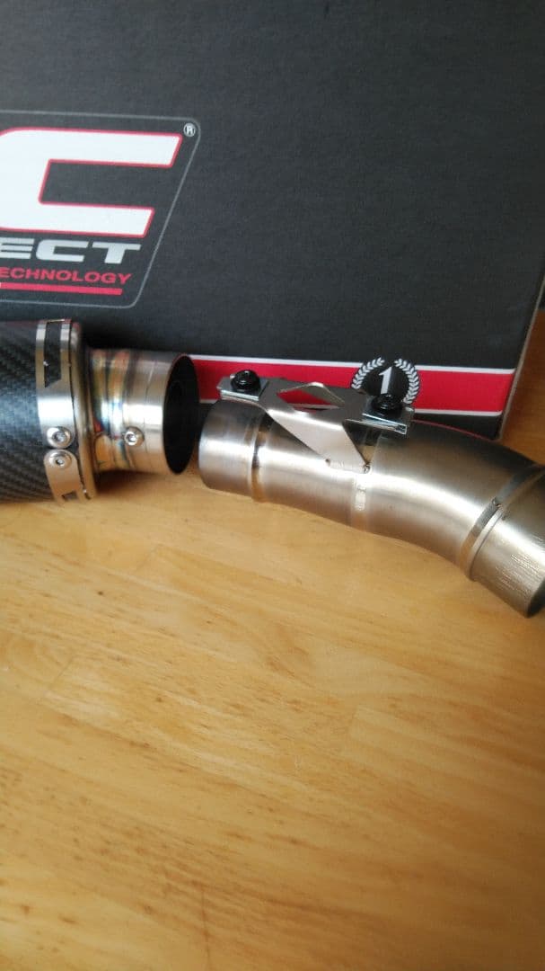 SC-PROJECT GP-M2 ZX6R スリップオンサイレンサー消音 美品