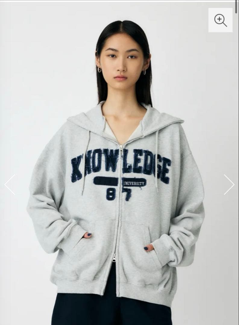 MOUSSY　COLLEGIATE ZIP フーディー　マウジー　パーカー