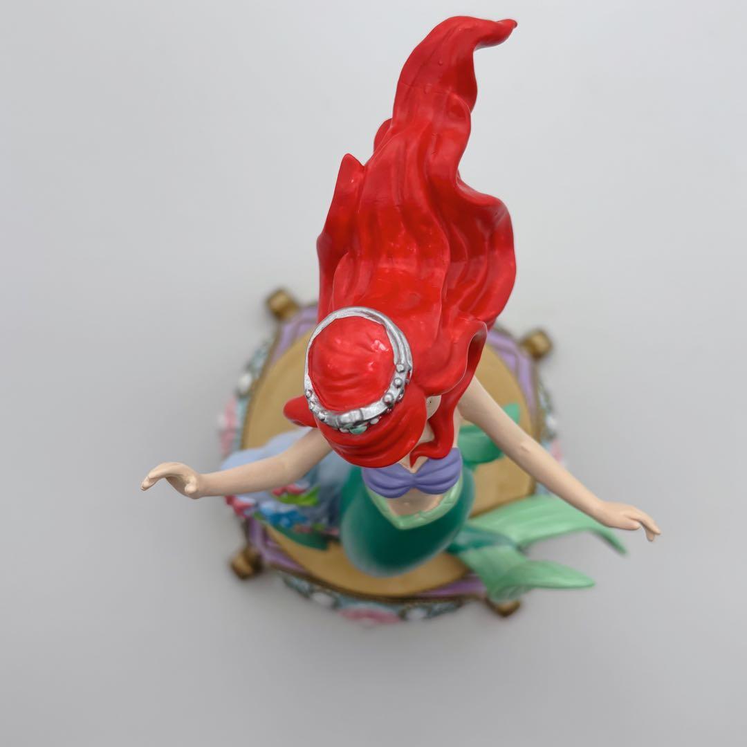 美品✨ディズニー　リトルマーメイド　アリエル オルゴール フィギュア　置物　箱付
