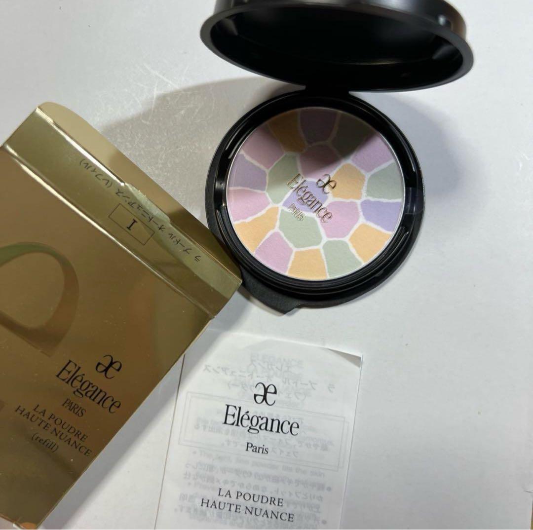 未使用　エレガンス　プードル　オートニュアンス　1番　フェイスパウダー　レフィル