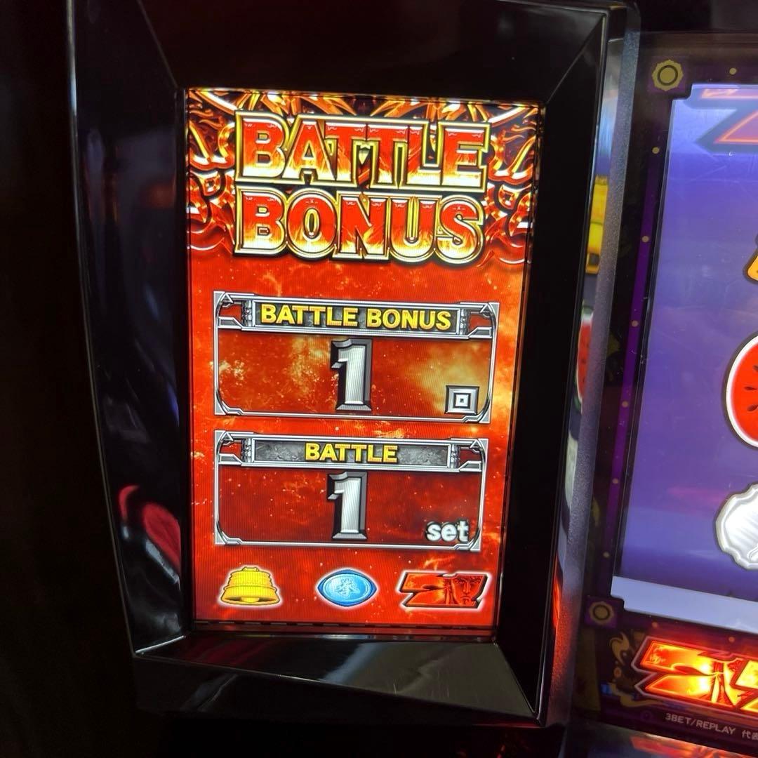 スマスロ「北斗の拳 」拳王パネル　送料無料　パチスロ実機