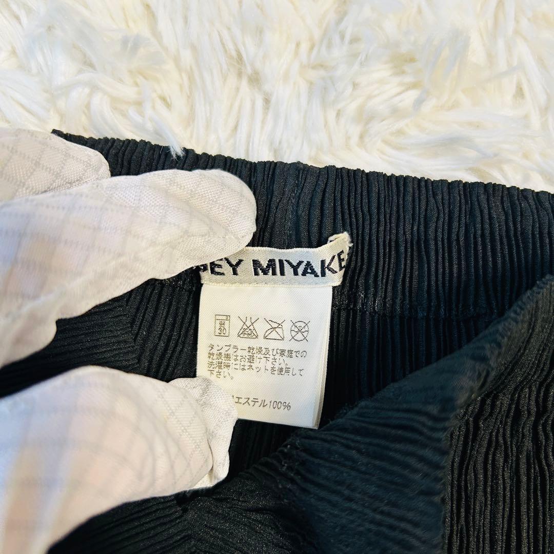 プリーツプリーズ イッセイミヤケ パンツ ブラック