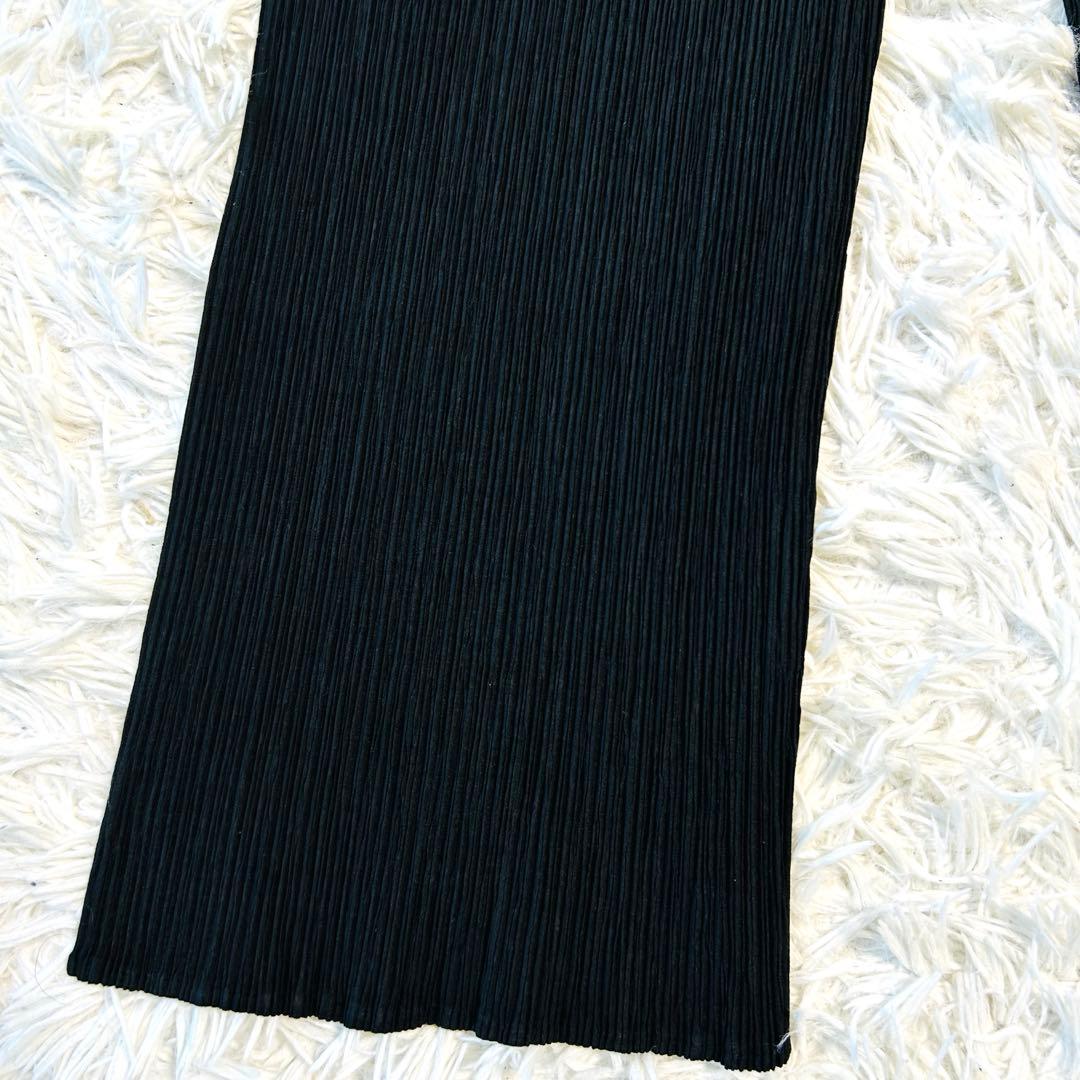 プリーツプリーズ イッセイミヤケ パンツ ブラック